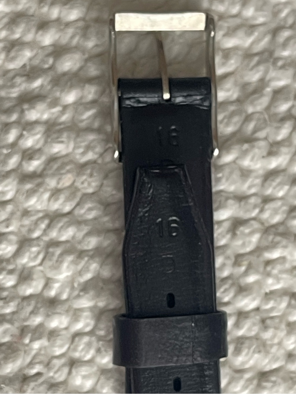 Calf Leather 16mm lug width watch strap by Hirsch